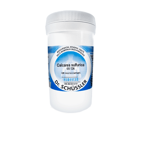 SCHÜSSLER MINERAL TISSUE SALTS    N°3 Calcarea sulfurica    NO.3-500 12X