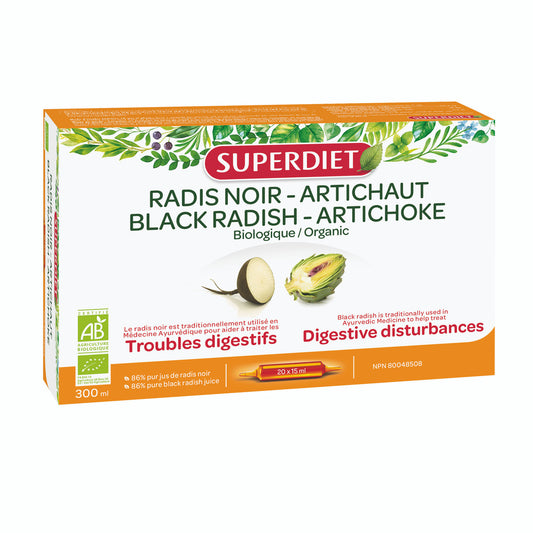 Superdiet   Black Radish Artichoke   20 x 15 ml