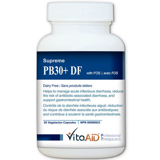 VitaAid   Supreme-PB30+ DF (30 Bil Probiotics) (Dairy-Free with FOS)   56v