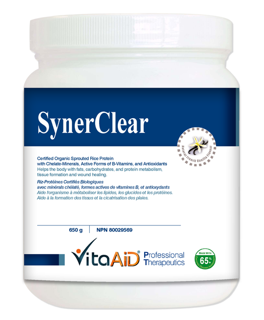 VitaAid   SynerClear (Detox Support) (Organic)** (Vanilla)   650g
