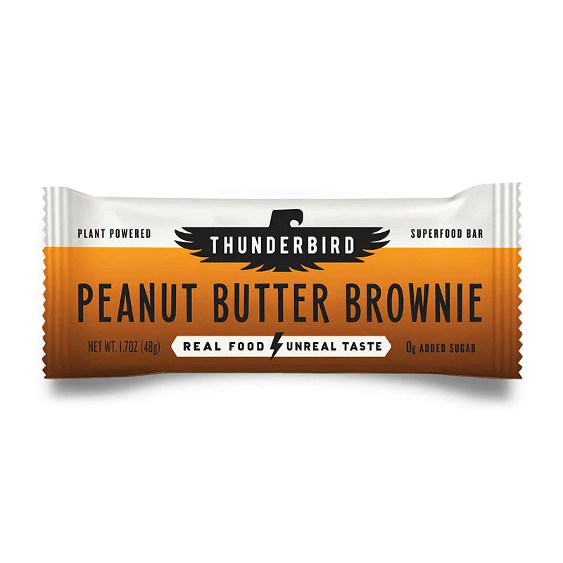 Thunderbird - Peanut Butter Brownie Snack Bar - 12 x 48g