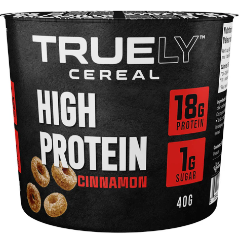 Truely Cereal Cups - CINNAMON  40g