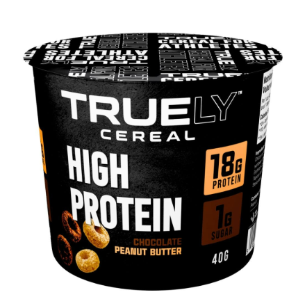 Truely Cereal Cups - CHOCOLATE PEANUT BUTTER  40g