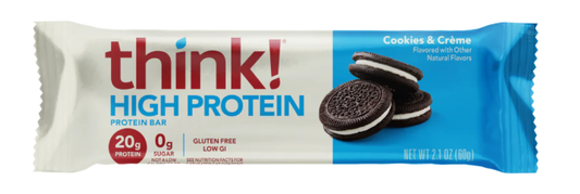 think!_HIGH PROTEIN BAR COOKIES AND CREAM 60g