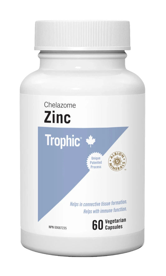 Trophic Zinc Chelazome 30mg  60 Vcaps™