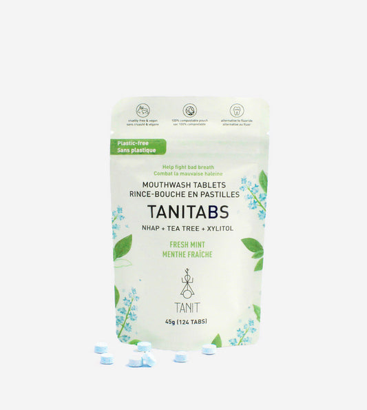 TANIT   Mouthwash, Frsh Mint, 124tab pch
