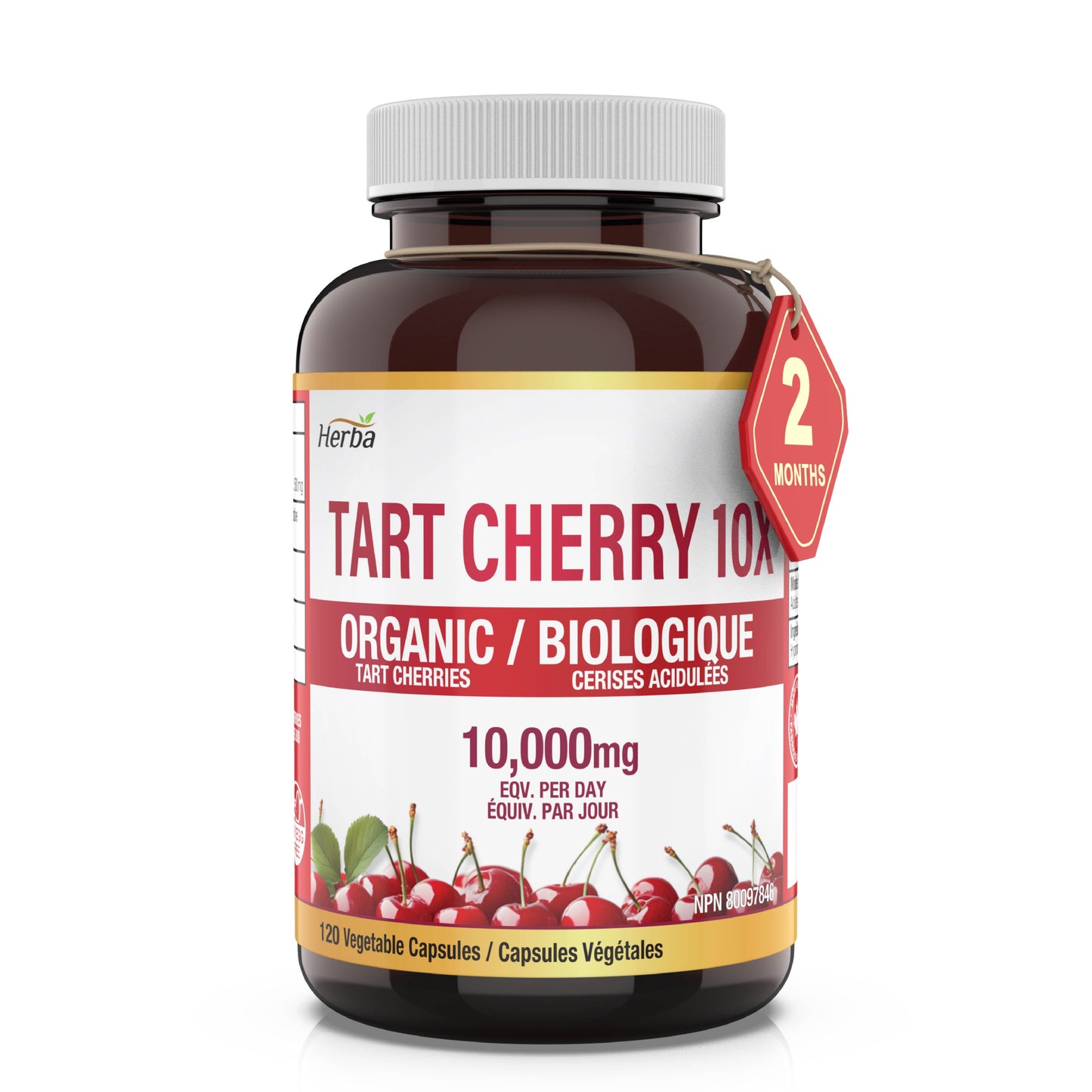Herba  Tart Cherry 500mg - 120 Capsules
