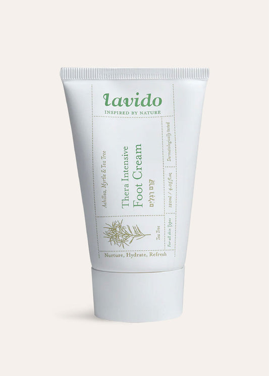 LAVIDO   Thera Intensive Foot Cream - Achillea, Myrtle & Tea Tree   120 ml