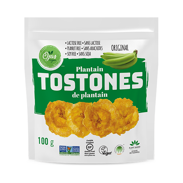 Ojas Vegan   Original Plantain Tostones   100 g
