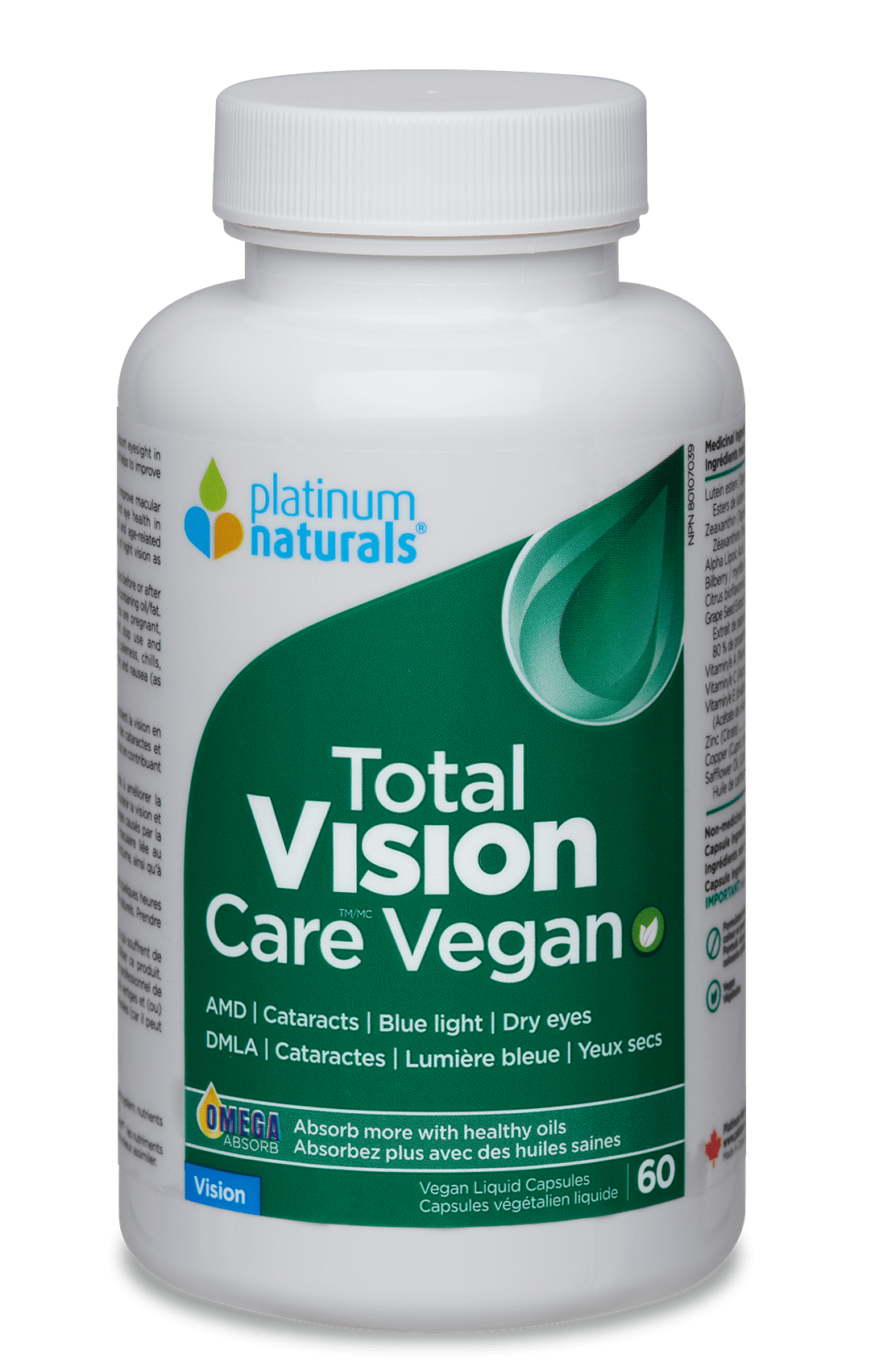 Platinum Naturals-Total Vision Care™ Vegan