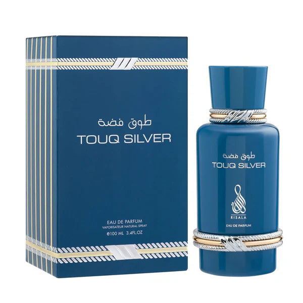 Risala    Men    Risala Touq Silver    100 ml Eau De Parfum Spray