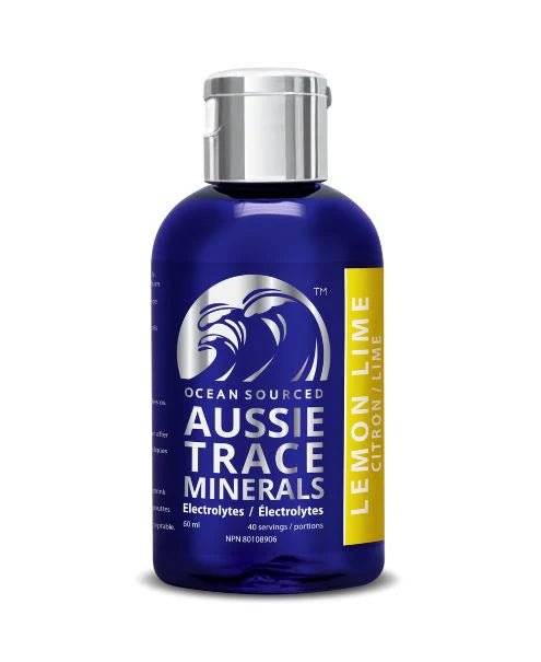 AUSSIE TRACE MINERALS *    Trace Minerals Lemon/Lime, 60ml