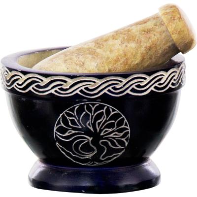 Mortar & Pestle - Tree of Life 3.5"