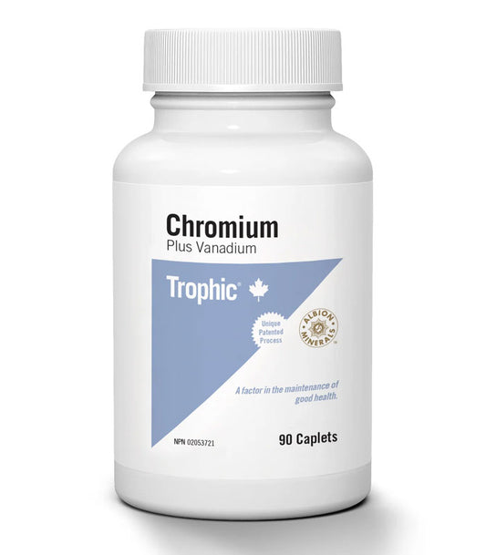 Trophic Chromium + Vanadium 90 Caplets *ON BACKORDER*