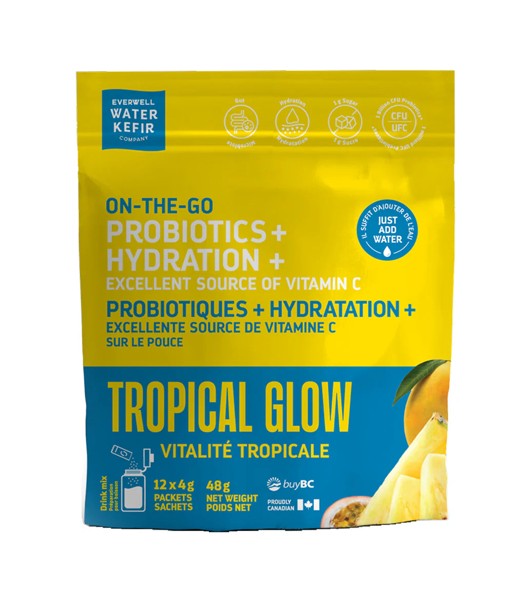 EVERWELL WATER KEFIR    Tropical Glow (12 x 4g), 48g