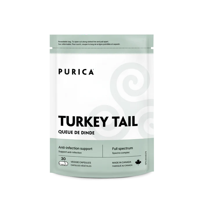 PURICA   NEW Turkey Tail (Coriolus) 30 caps