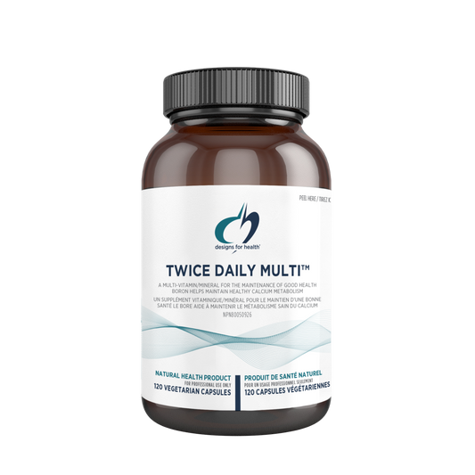 Designs For Health   Twice Daily Multi™   120Capsule
