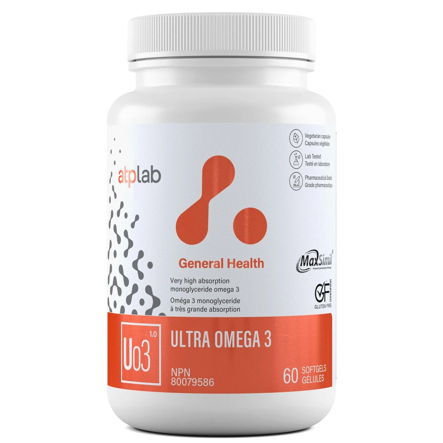 ATP   Ultra Omega 3   60 softgel