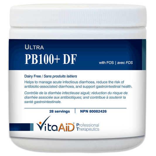 VitaAid   Ultra-PB100+ (100 Billion Probiotics with FOS) (28 servings)   90g