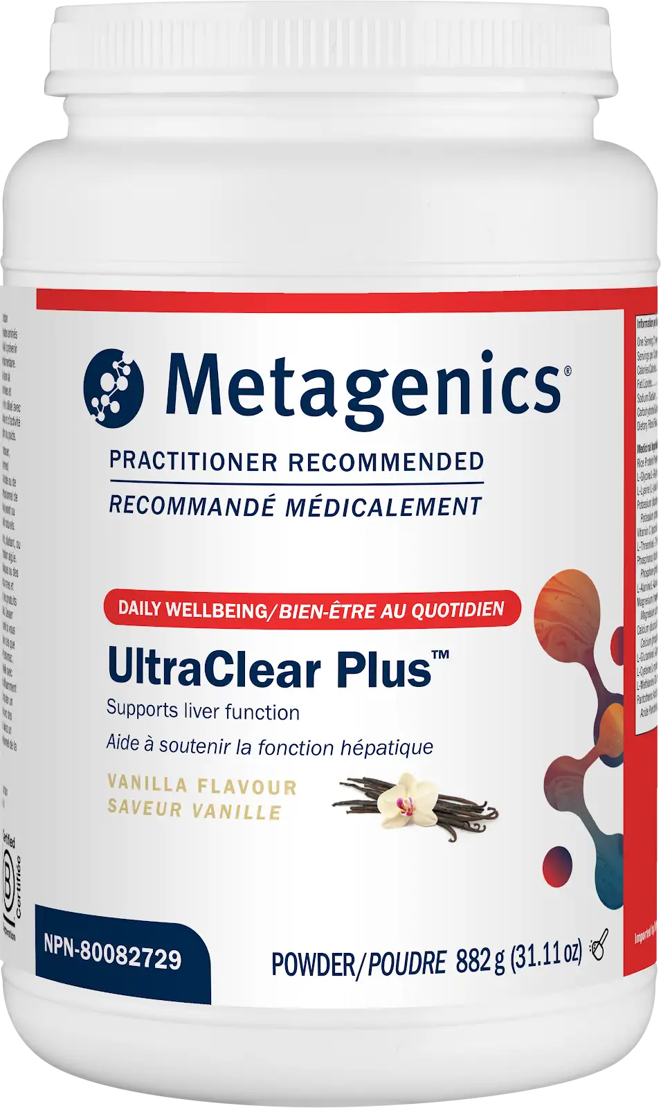 Metagenics UltraClear Plus Vanilla (21 servings)   21Count