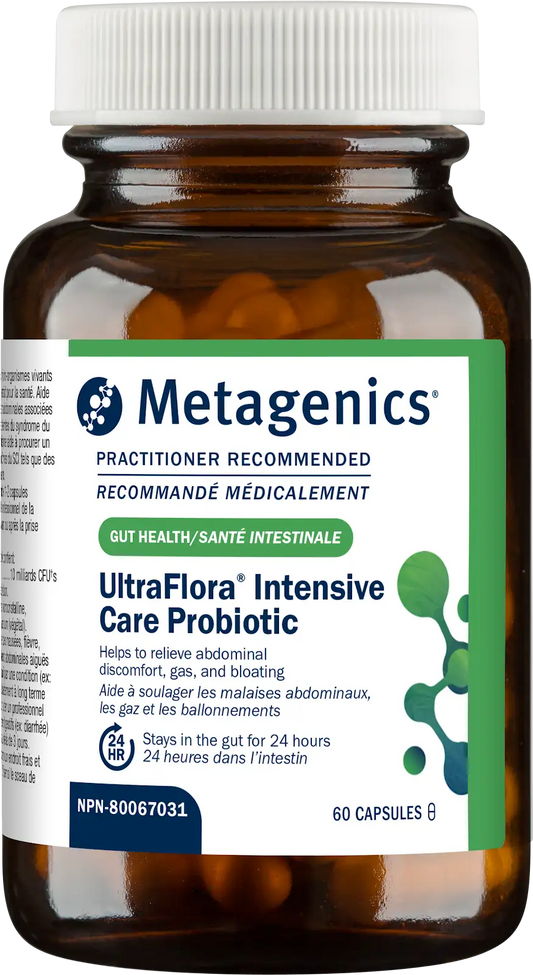 Metagenics UltraFlora Intensive Care Probiotic 60 C   60Capsules