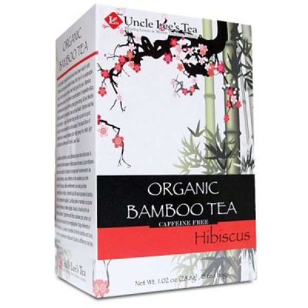 UNCLE LEE'S TEAS    Org Bamboo Hibiscus Tea 18bg
