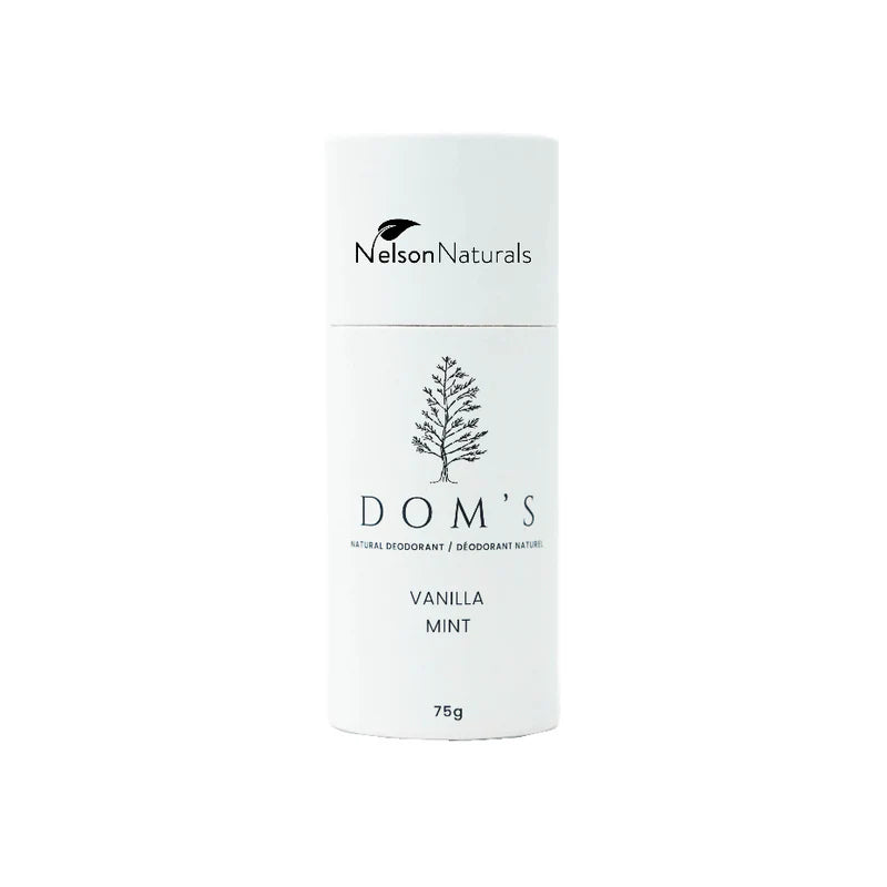 DOMS NATURALS   Vanilla/Mint Stick Deodorant   75g