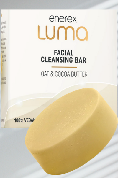 ENEREX   LUMA   FACIAL CLEANSING BAR   OAT & COCOA BUTTER    3.5OZ