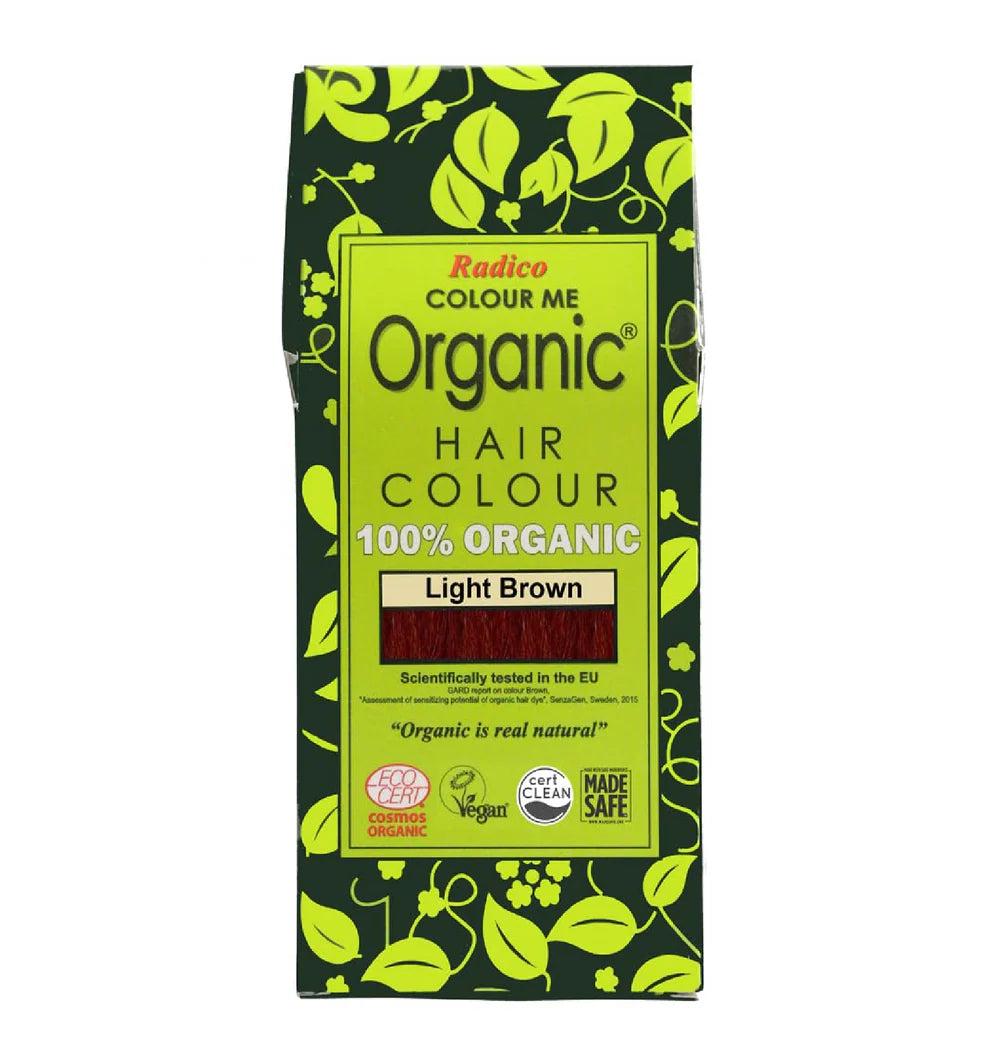 Radico_Radico Org. Hair Colour Powder - Light Brown_100g