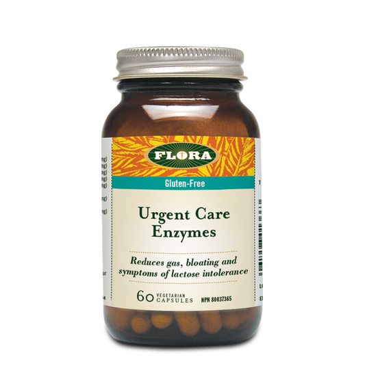 Flora   Urgent Care Digestive Enzymes60 caps