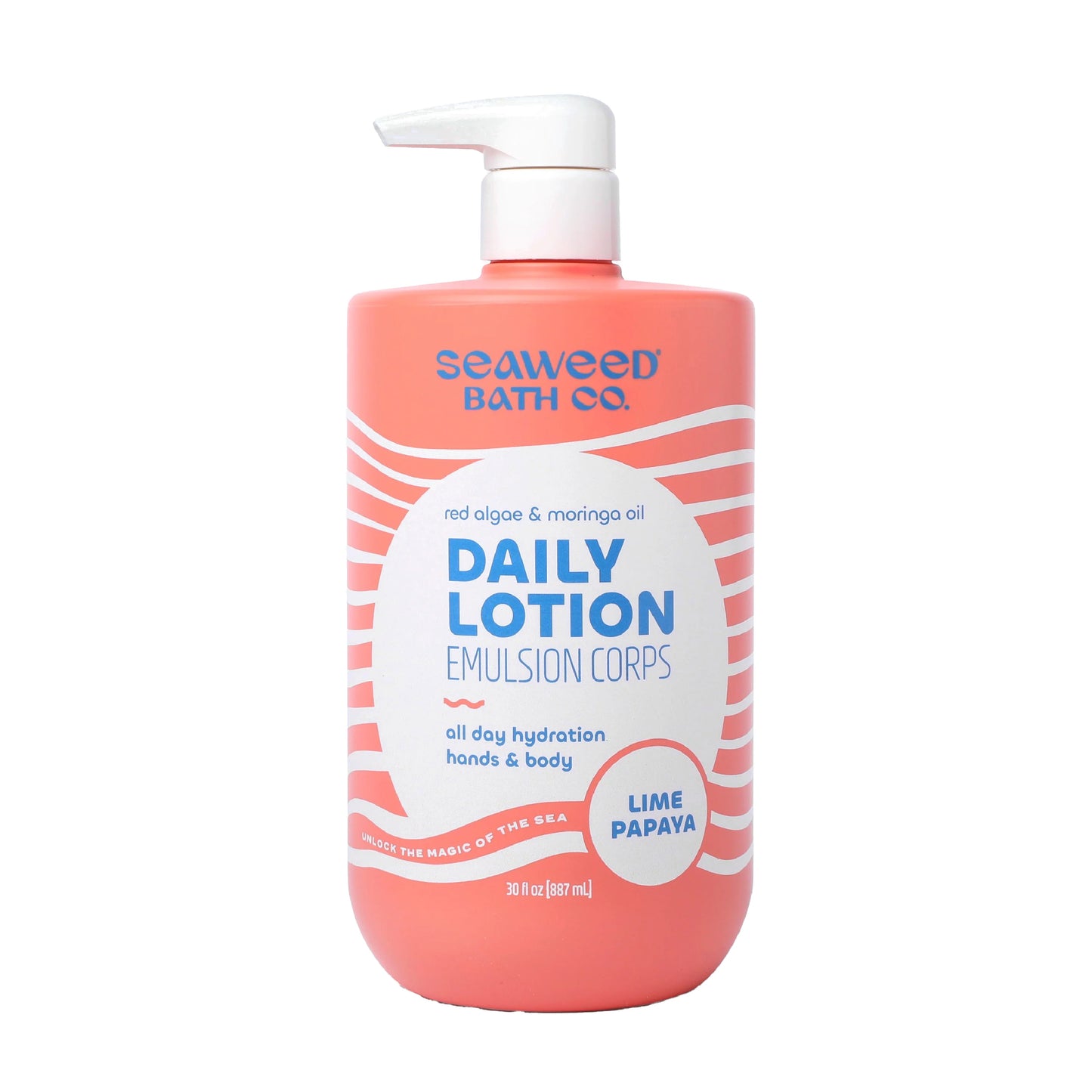 The Seaweed Bath Co.   Daily Lotion - Lime Papaya 887ml