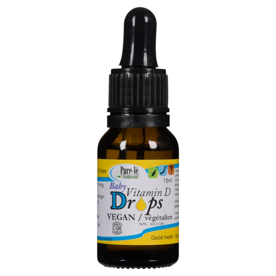 Pure-l?    Pure-l? Natural Vitamin D3 Baby Drops    Container Size: 15 mL    Each