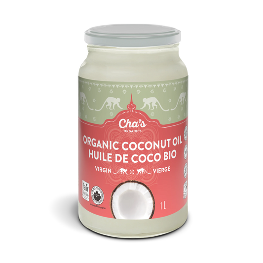 Cha's Organics   Virgin Coconut Oil 1L