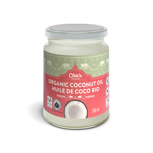 Cha's Organics   Virgin Coconut Oil 500ml