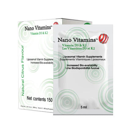 Nano Vitamins Liposomal Vitamin D3 & K2 30 sachets