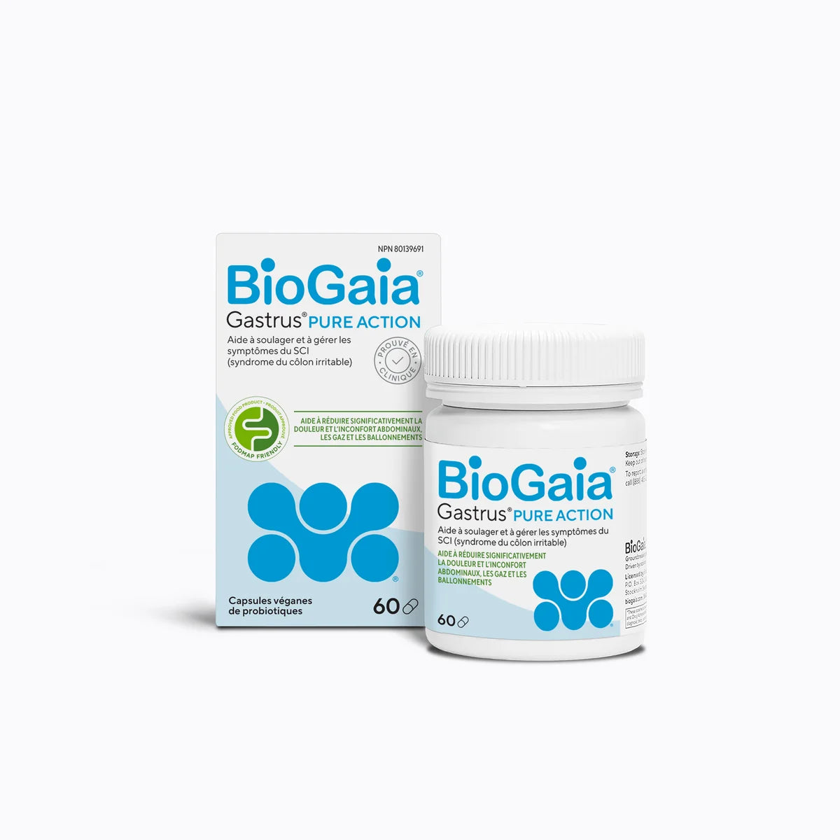 BioGaia - Gastrus Pure Action - 60caps