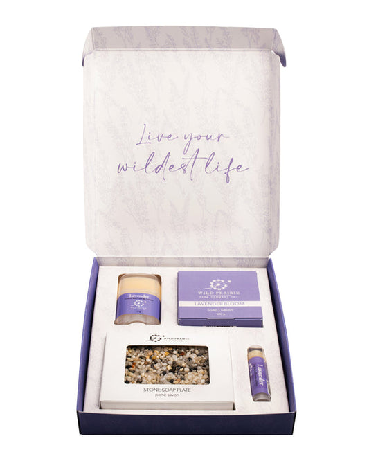 Wild Prairie Soap-Signature Series Gift Set - Lavender Bloom