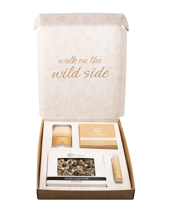 Wild Prairie Soap-Signature Series Gift Set - Oatmeal