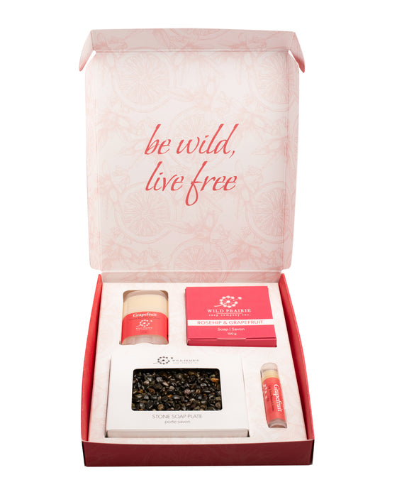 Wild Prairie Soap-Signature Series Gift Set - Grapefruit