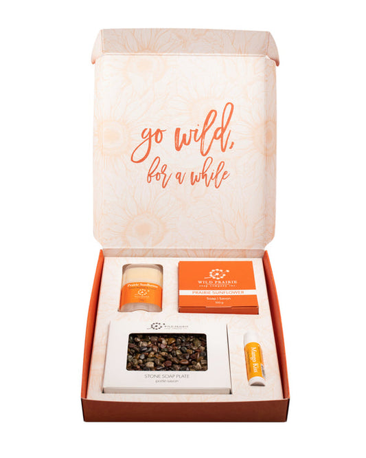 Wild Prairie Soap-Signature Series Gift Set - Prairie Sunflower