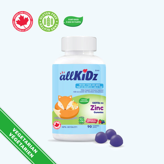 ALLKIDZ   Zinc Gummies  90 Gummies