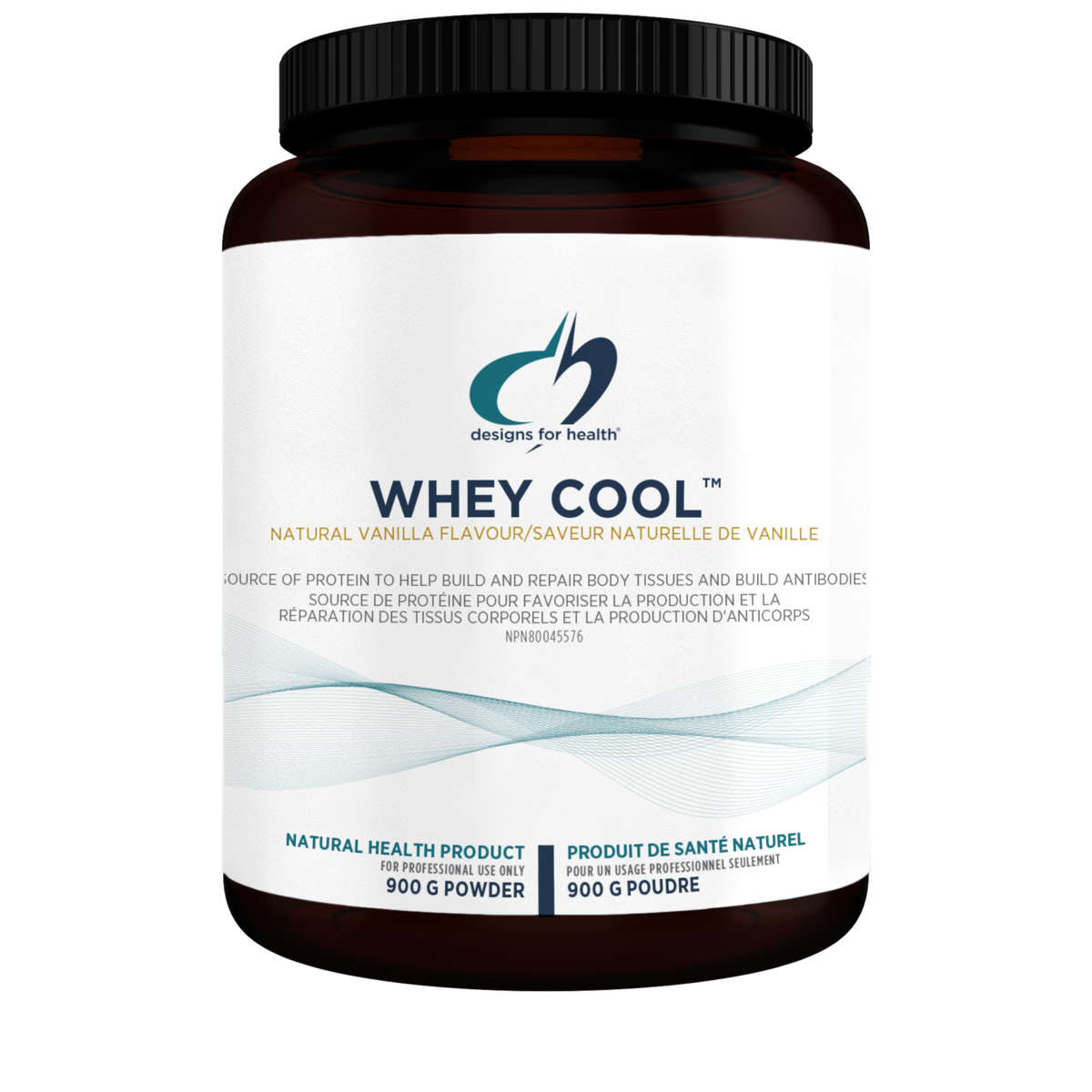 Designs For Health   Whey Cool™ Vanilla   900 gPowder