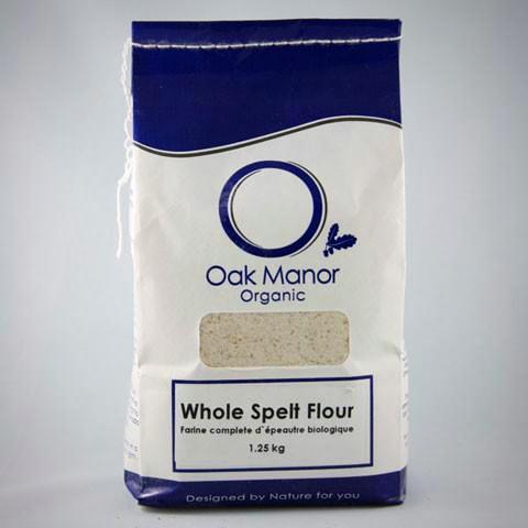 OAK MANOR FLOURS - Whole Spelt Flour, Organic (vegan)    10kg