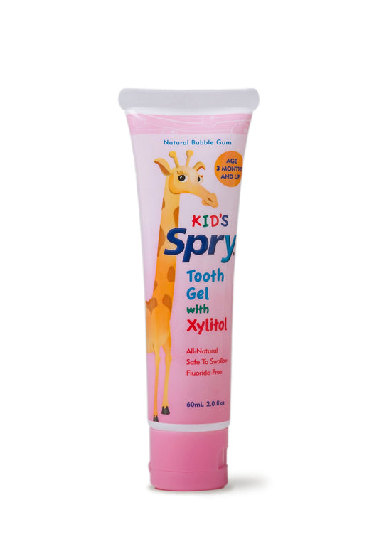 SPRY   KID'S SPRY TOOTH GEL, BUBBLE GUM, 60ml