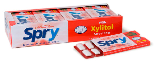 SPRY   SPRY CHEWING GUM, CINNAMON, 20/CS