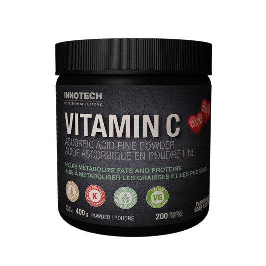 Innotech - Vitamin C as Ascorbic Acid - 400 g (Fine Powder)