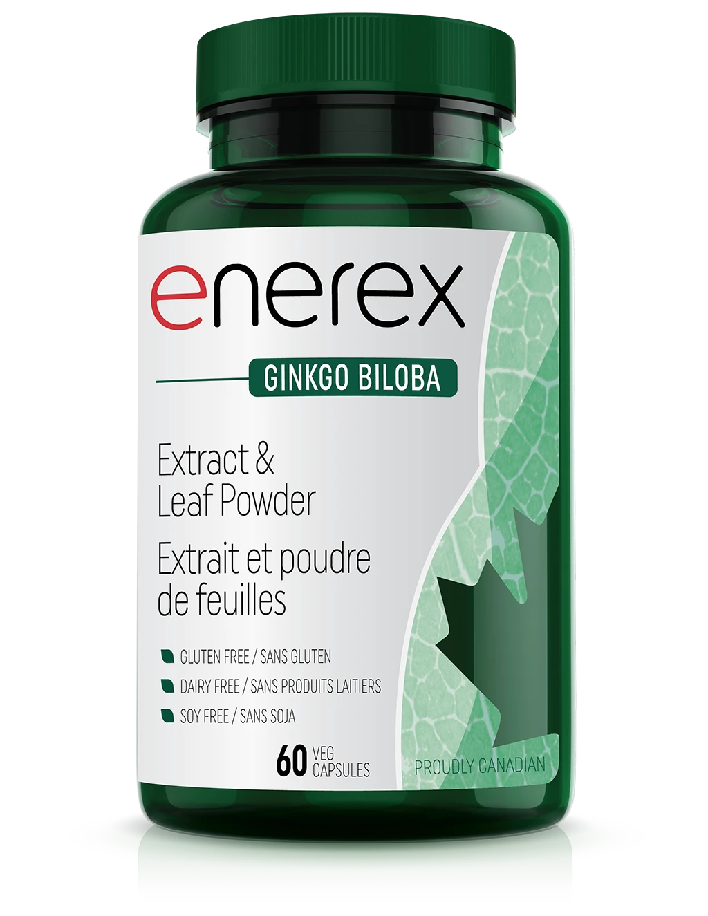 Enerex   GINKGO BILOBA   60 Caps