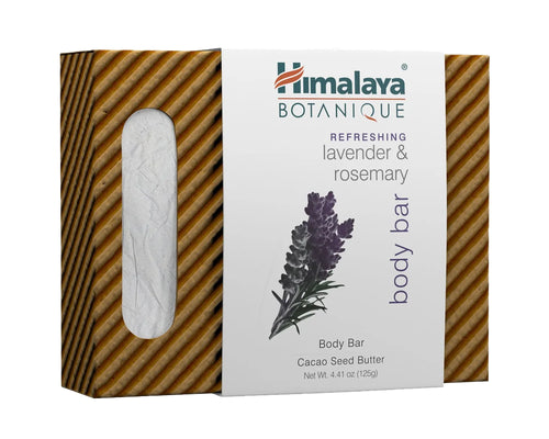 Himalaya Wellness    Himalaya Personal Care Lavender and Rosemary Soap Bar (English)    Container Size: 125 g    Each