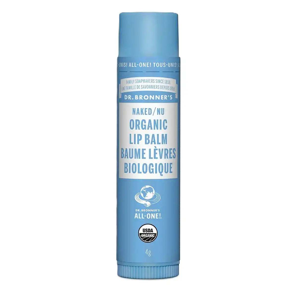 Dr. Bronner's - Organic Naked Lip Balm 4g