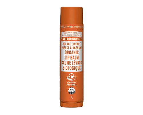 Dr. Bronner's - Organic Orange Ginger Lip Balm 4g